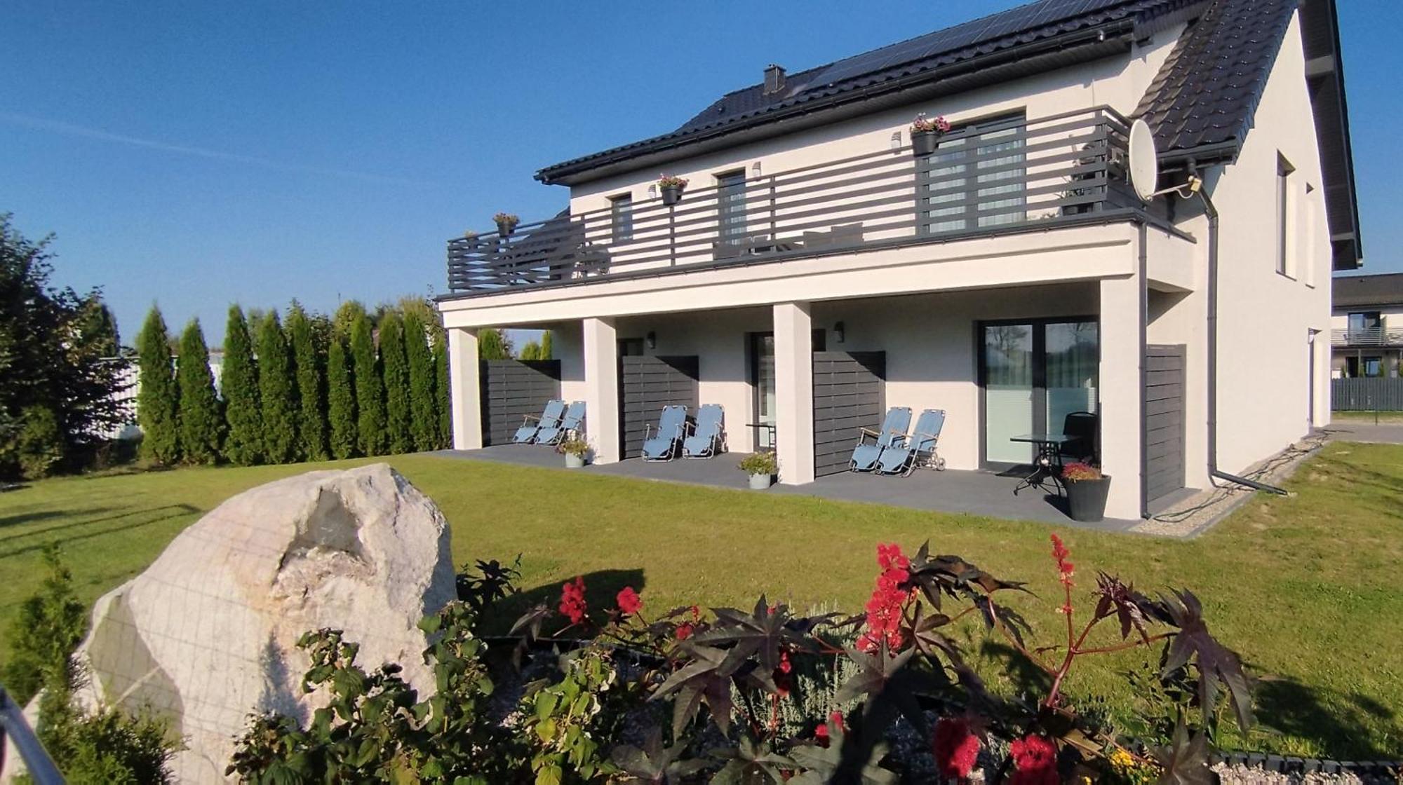 Villa Bialy Dom Sarbinowo Exterior foto
